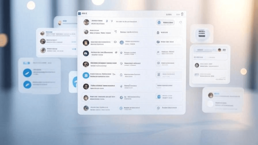 Telegram 多端会话浮层示意